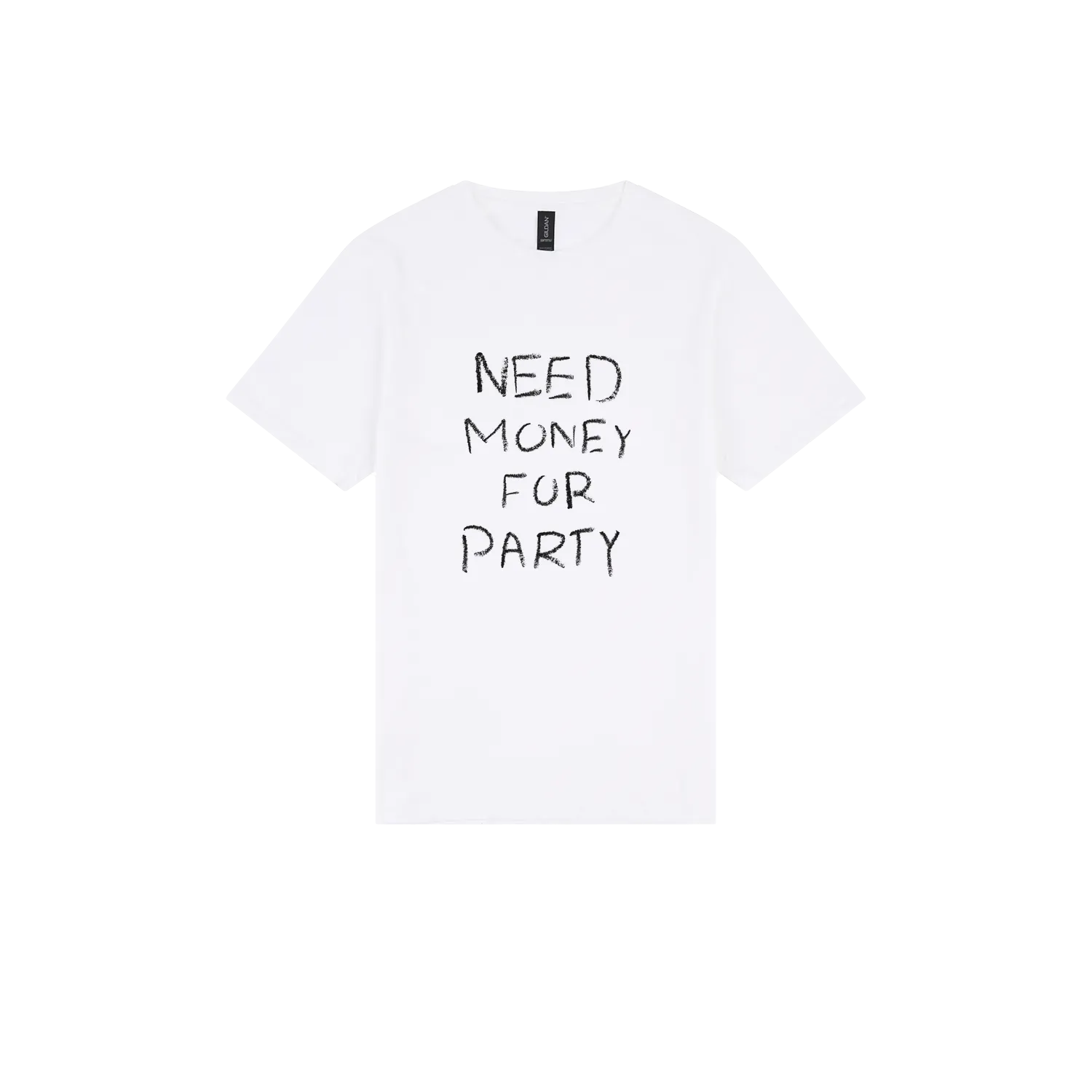 White front flat lay